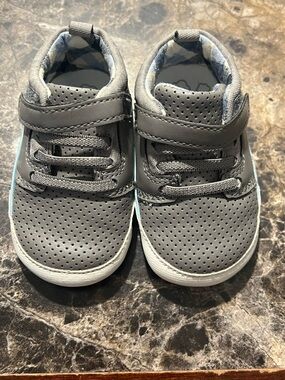 Baby Boy Stride Rite 360 Sneaker Surprize Gray 6-12 Months Machine Washable